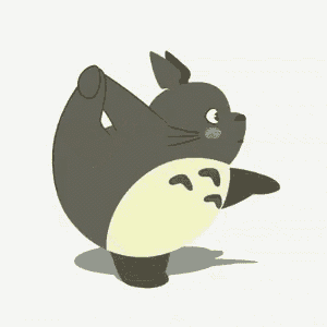 Stretch Totoro GIF - Stretch Totoro Yoga GIFs