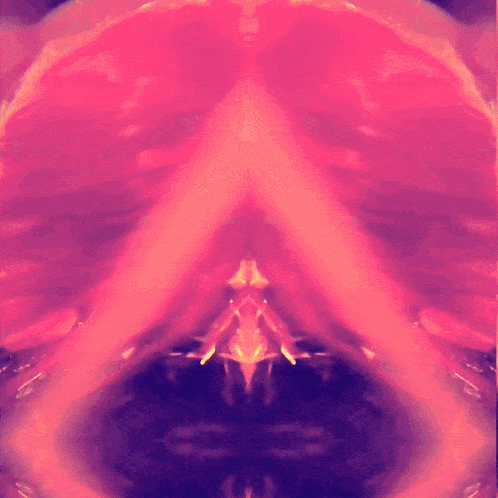 a pink and purple background with a geometric design