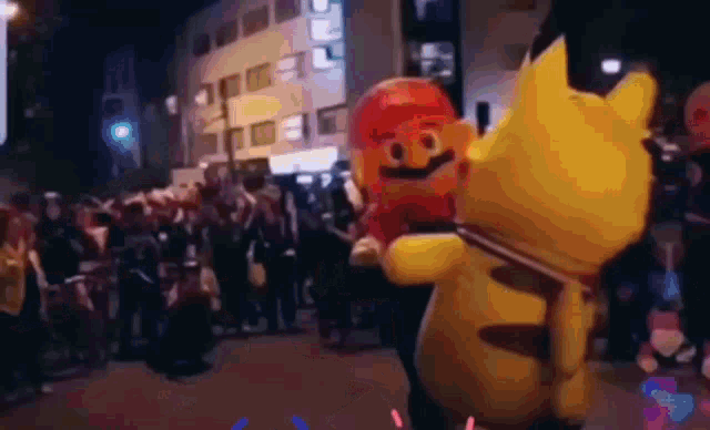 Baila Pikachu GIF - Baila Pikachu Mario GIFs