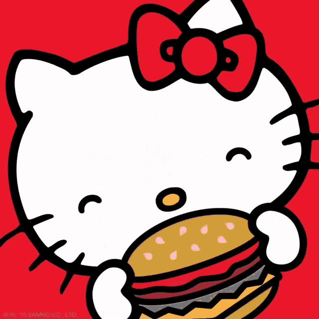 Hello Kitty Kiss GIF - Hello Kitty Kiss Moodboard GIFs