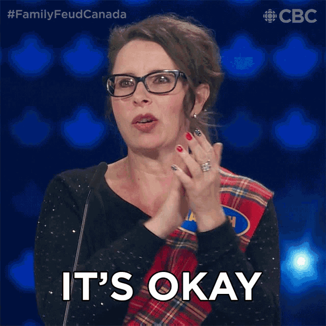 Its Okay Family Feud Canada GIF - Its Okay Family Feud Canada Thats Okay GIFs
