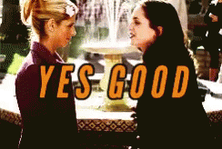 Yes Good Buffy GIF - Yes Good Buffy Faith GIFs