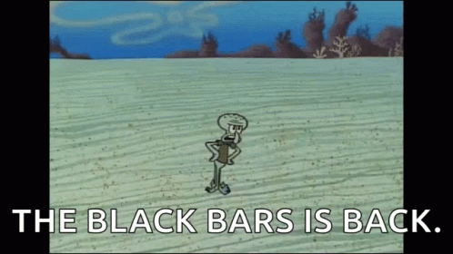 Black Bars GIF - Black Bars Spongebob GIFs
