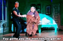 You Gotta Pay The Troll Toll It'S Always Sunny In Philadelphia GIF