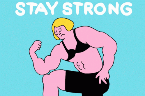 Stay Strong Power GIF - Stay Strong Power Cry Girl GIFs