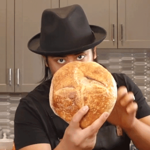 Look At This Bread Joshua Walbolt GIF - Look At This Bread Joshua Walbolt Lovefoodmore With Joshua Walbolt GIFs
