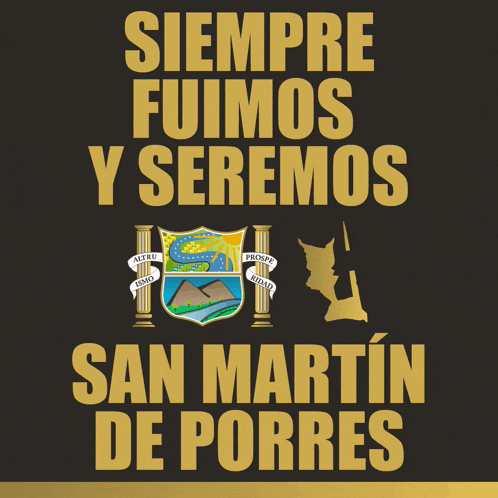 a poster that says " siempre fuimos y seremos " on it