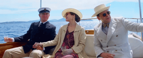 Out To The Sea Cora Crawley GIF - Out To The Sea Cora Crawley Robert Crawley GIFs