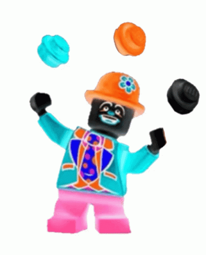 Clown Lego GIF - Clown Lego Juggle GIFs