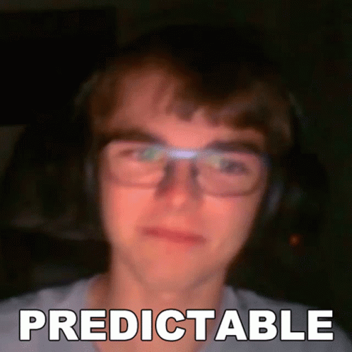 Predictable Toms Mucenieks GIF - Predictable Toms Mucenieks Foreseeable GIFs