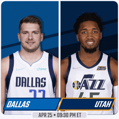 two basketball players from dallas and utah