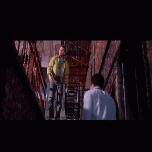 West Side Story Disappointment GIF - West Side Story Disappointment Stairs GIFs