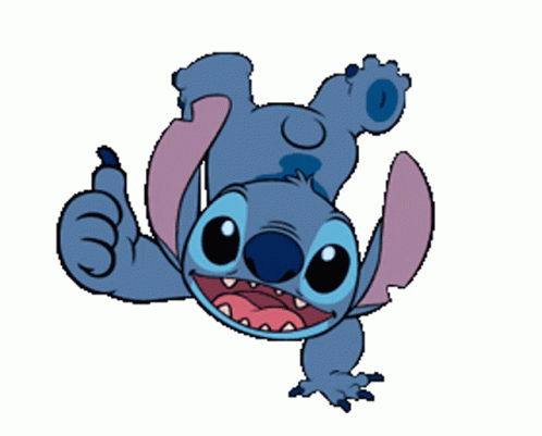 Stitch Line Sticker Sticker - Stitch Line Sticker Thumbs Up - Discover ...