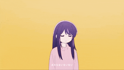a pink background with a pattern of purple anime characters