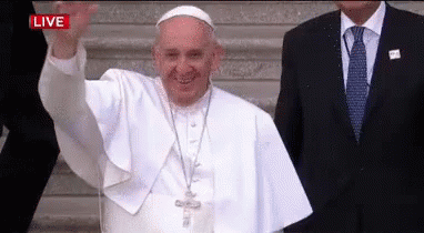 Papa Francisco GIF - Papa Francisco Pope Hello GIFs