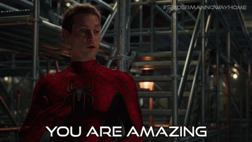 You Are Amazing Peter Parker GIF - You Are Amazing Peter Parker Spider Man GIFs
