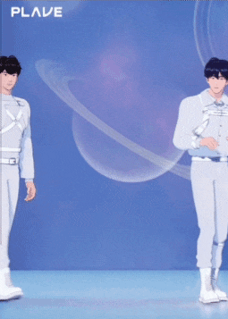 the word plave is on a blue background