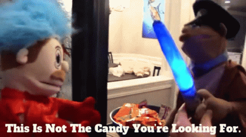 Sml Brooklyn Guy GIF - Sml Brooklyn Guy This Is Not The Candy Youre Looking For GIFs