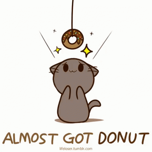 Kawaii Kitten GIF - Kawaii Kitten Donut GIFs
