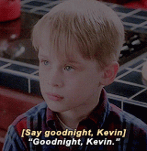 Home Alone GIF - Home Alone Good Night Kevin GIFs