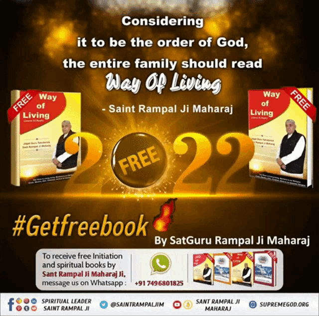 an advertisement for a free book called way of living