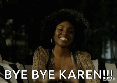 Goodbye Karen Obilom GIF - Goodbye Bye Karen Obilom GIFs