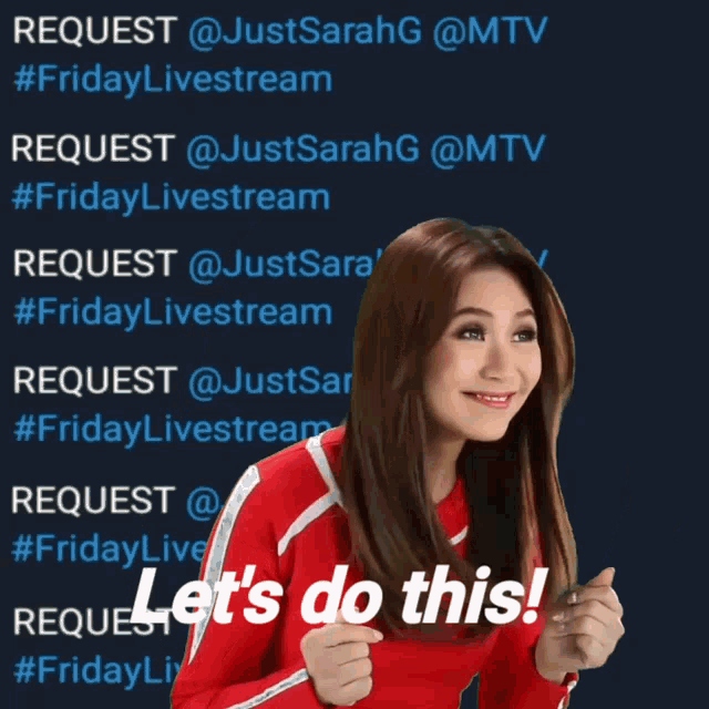Request Sarahg Sarah Geronimo GIF - Request Sarahg Sarah Geronimo GIFs