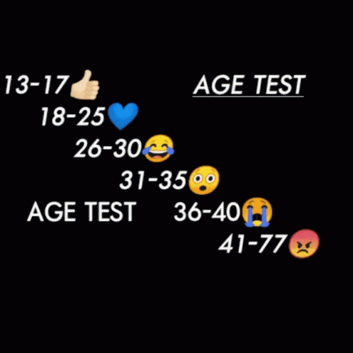 Age Age Test GIF - Age Age Test Aging GIFs