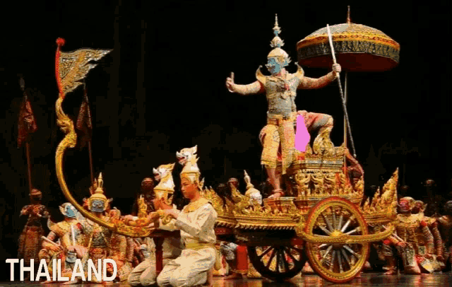 the word thailand is on the bottom of the image