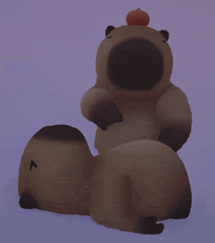 a stuffed animal with the letter a on its butt