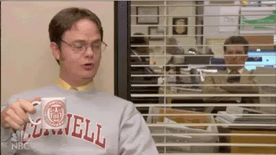 Cornell GIF - The Office Dwight Andy GIFs