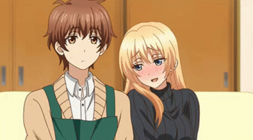 Tackle Hug Couple GIF - Tackle Hug Couple Anime GIFs