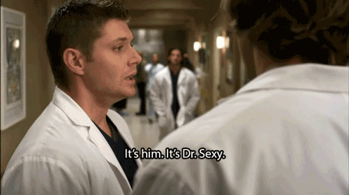 Bi!Dean GIF - Dr Sexy Bisexual Dean Winchester GIFs