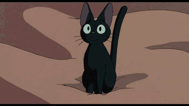 Kikis Delivery Service Cat GIF - Kikis Delivery Service Cat Anime GIFs