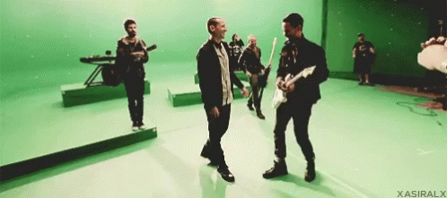 Linkin Park High Five GIF - Linkin Park High Five GIFs