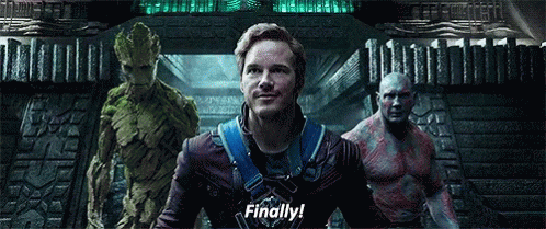 Finally Guardians Of The Galaxy GIF - Finally Guardians Of The Galaxy GIFs