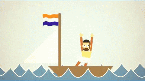 Flag Party GIF - Flag Party Excited GIFs