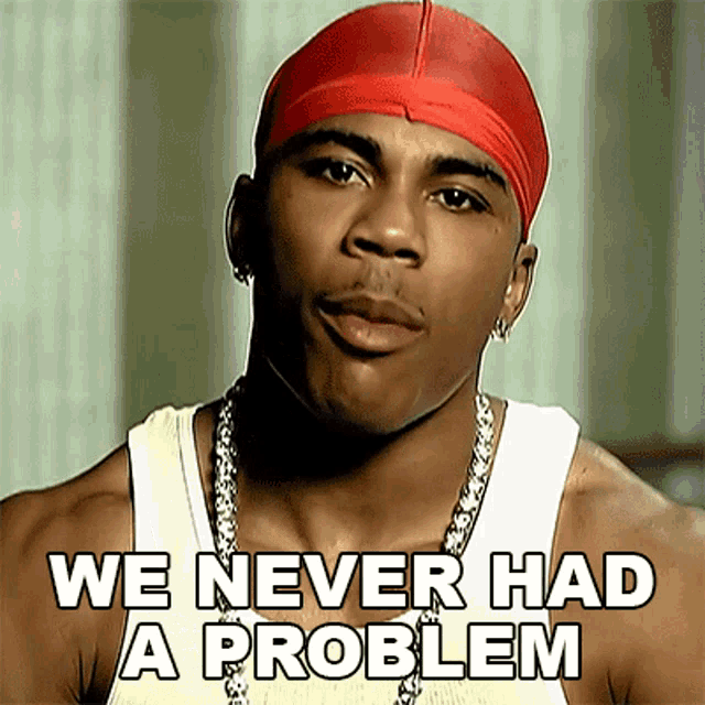 We Never Had A Problem Nelly GIF - We Never Had A Problem Nelly My Place Song GIFs