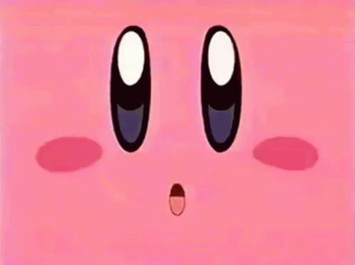 Surprised GIF - Kirby Surprised Cute GIFs