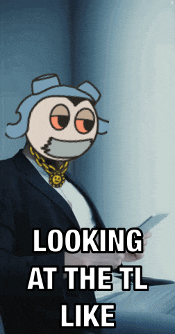 looking at the tl like is written on a poster
