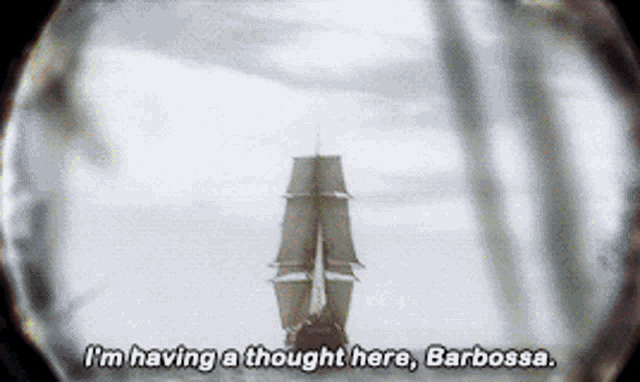 Barbosa Thought GIF - Barbosa Thought GIFs