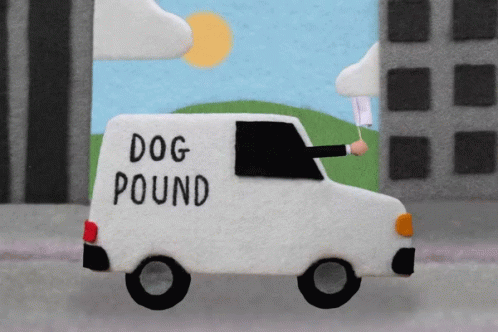 Dog Pound Waving Flag GIF - Dog Pound Waving Flag White Flag GIFs