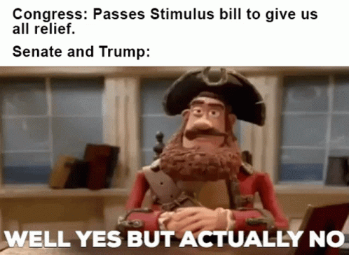 Congress Stimulus Bill GIF - Congress Stimulus Bill Give Us Relief GIFs
