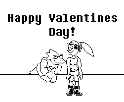 Pixel Happy Valentines Day GIF - Pixel Happy Valentines Day Couple GIFs