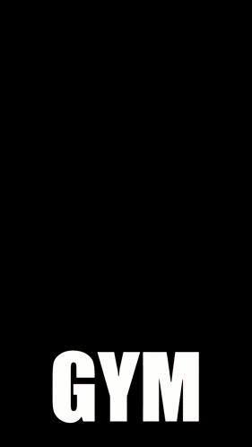 a picture of a person flexing their muscles with the word gym below it