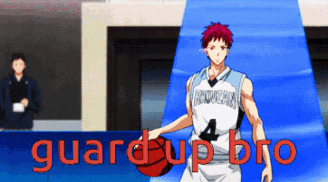 a basketball player with the number 4 on his uniform