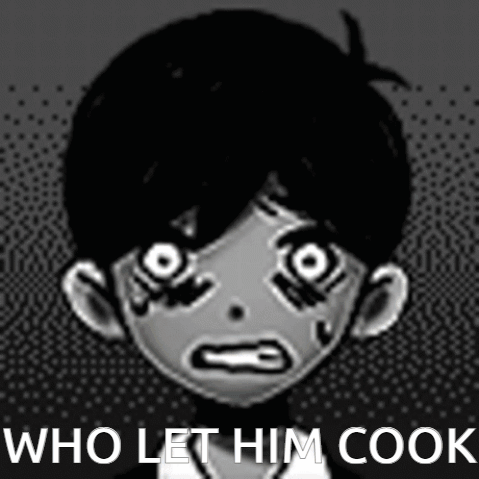 Who Let Him Cook Omori GIF - Who Let Him Cook Omori Sunny Omori GIFs