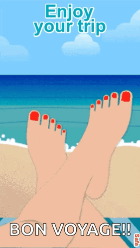 Enjoy Your Trip Beach GIF - Enjoy Your Trip Beach Vacation GIFs