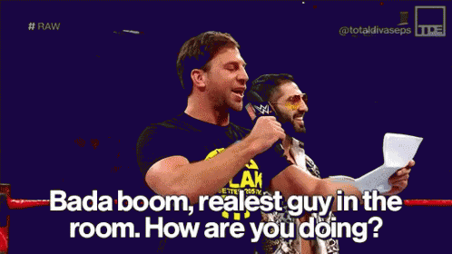 Drew Gulak How Are You Doing GIF - Drew Gulak How Are You Doing GIFs