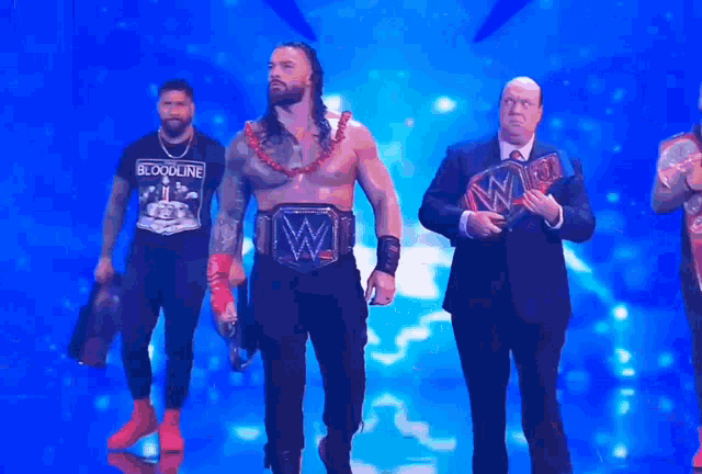 Roman Reigns Smack Down Entrance Undisputed Champion GIF - Roman Reigns Smack Down Entrance Undisputed Champion GIFs